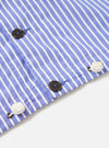 Blue/White Cotton Stripe Z Tech Overshirt