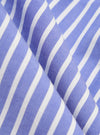 Blue/White Cotton Stripe Z Tech Overshirt