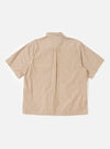 Brown/White Cotton Stripe Z Tech Overshirt