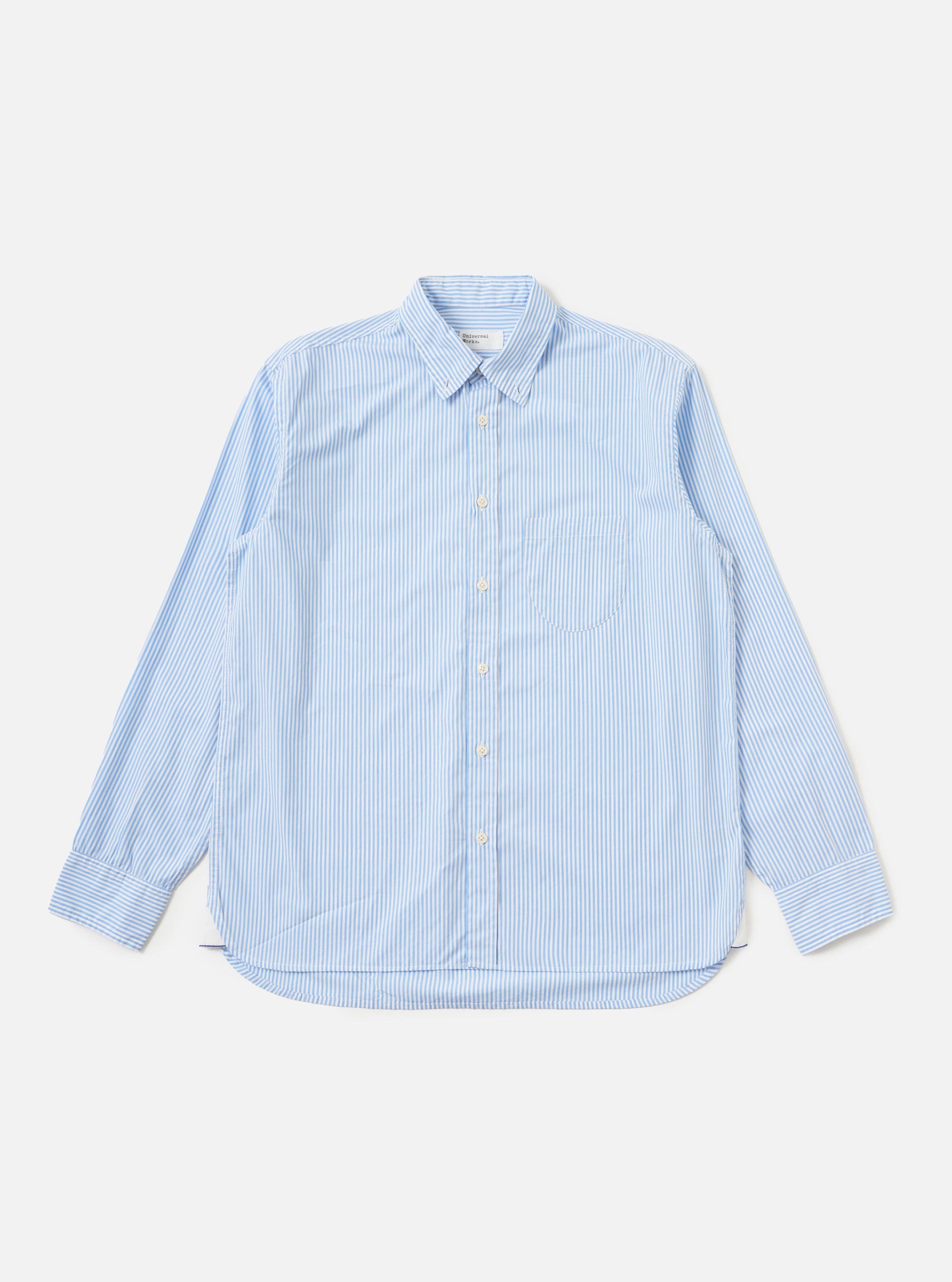 Sky/White Classic Nipon Stripe Lazy Day Shirt