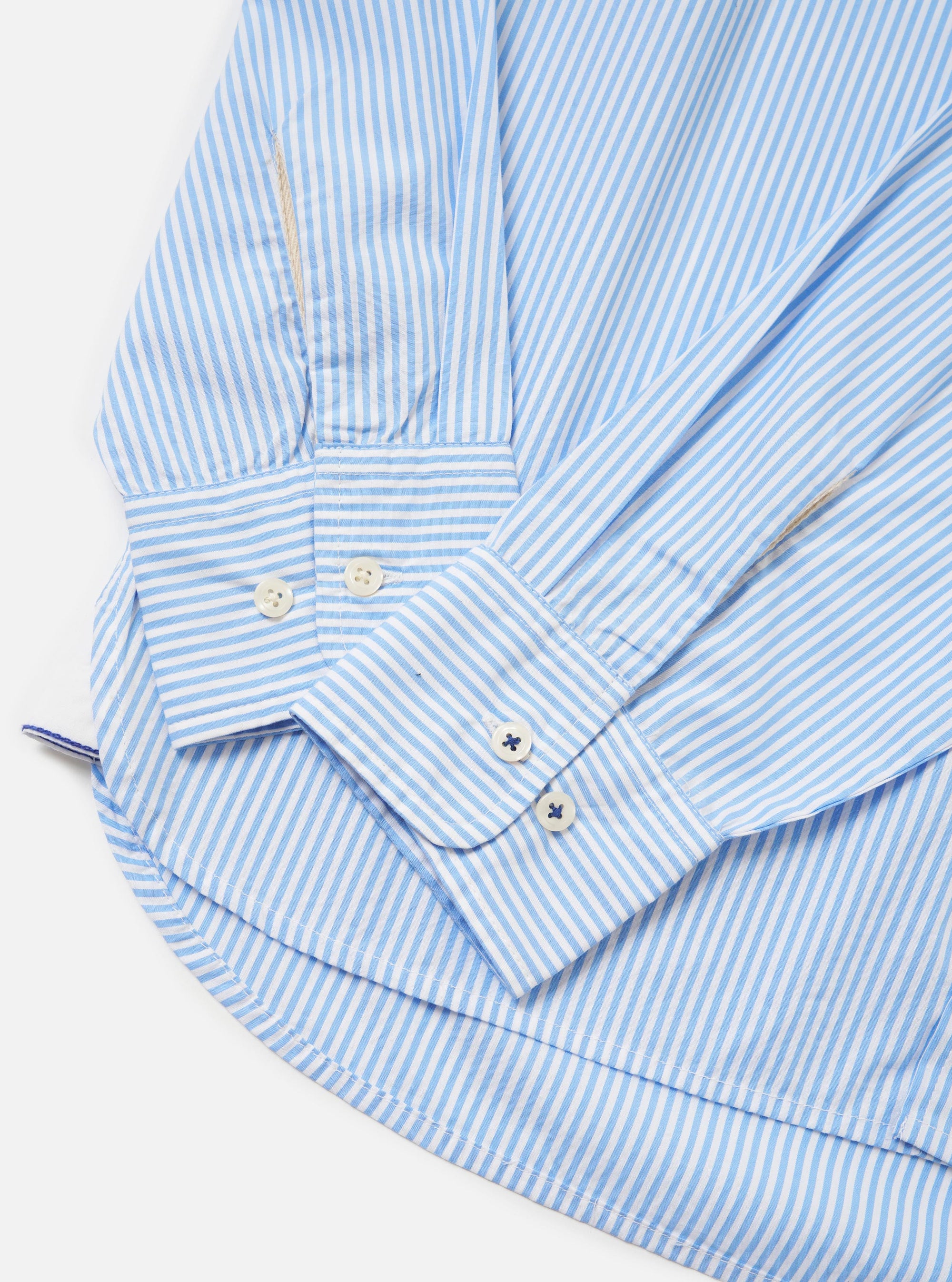 Sky/White Classic Nipon Stripe Lazy Day Shirt
