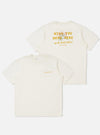 Ecru Single Jersey Wish Wish You Were Here Tee