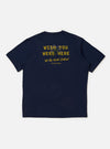 Navy Single Jersey Wish Wish You Were Here Tee