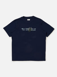 Navy Single Jersey Trail Trail To Hotel Delux Tee