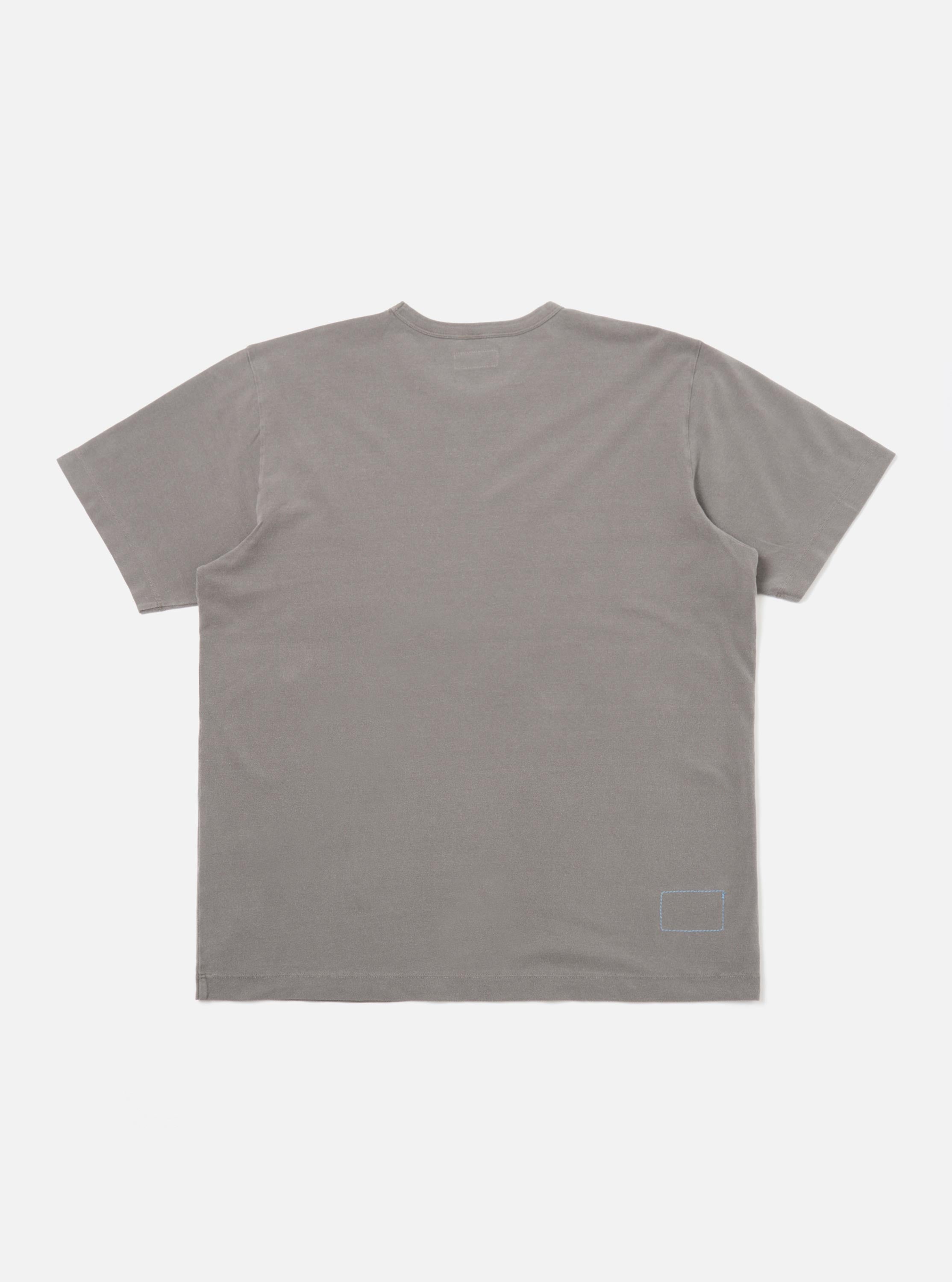 Men's Mid Grey Piquet Core Tee – Universal Works