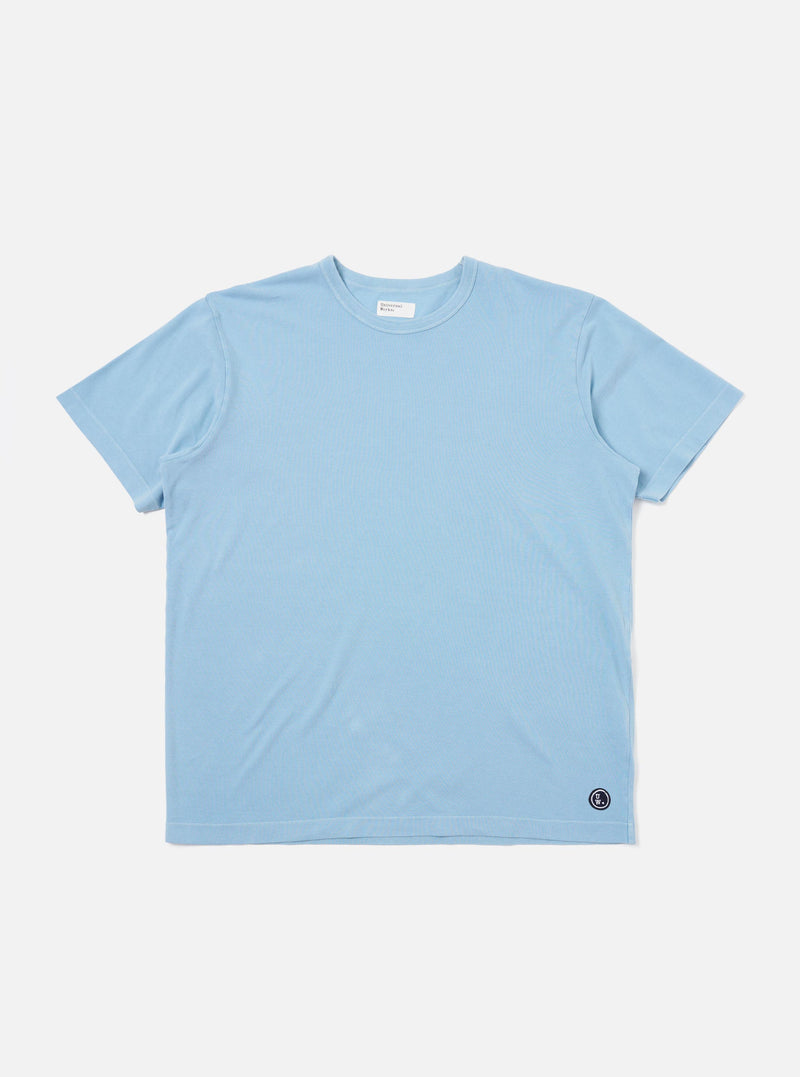 Pale Blue Piquet Core Tee