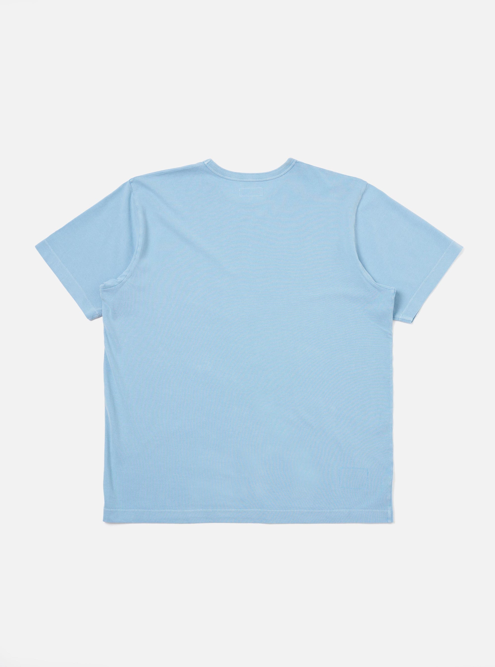 Pale Blue Piquet Core Tee
