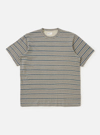 Grey OS Stripe Jersey Core Tee