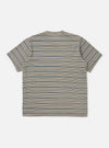 Grey OS Stripe Jersey Core Tee