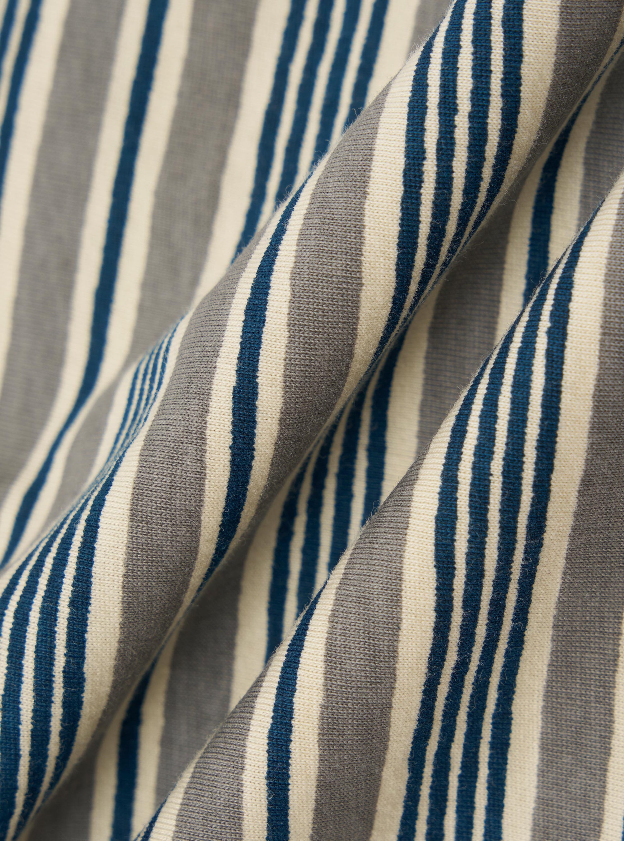 Grey OS Stripe Jersey Core Tee