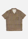 Brown Sound Wave Jersey Vacation Polo
