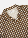 Brown Sound Wave Jersey Vacation Polo