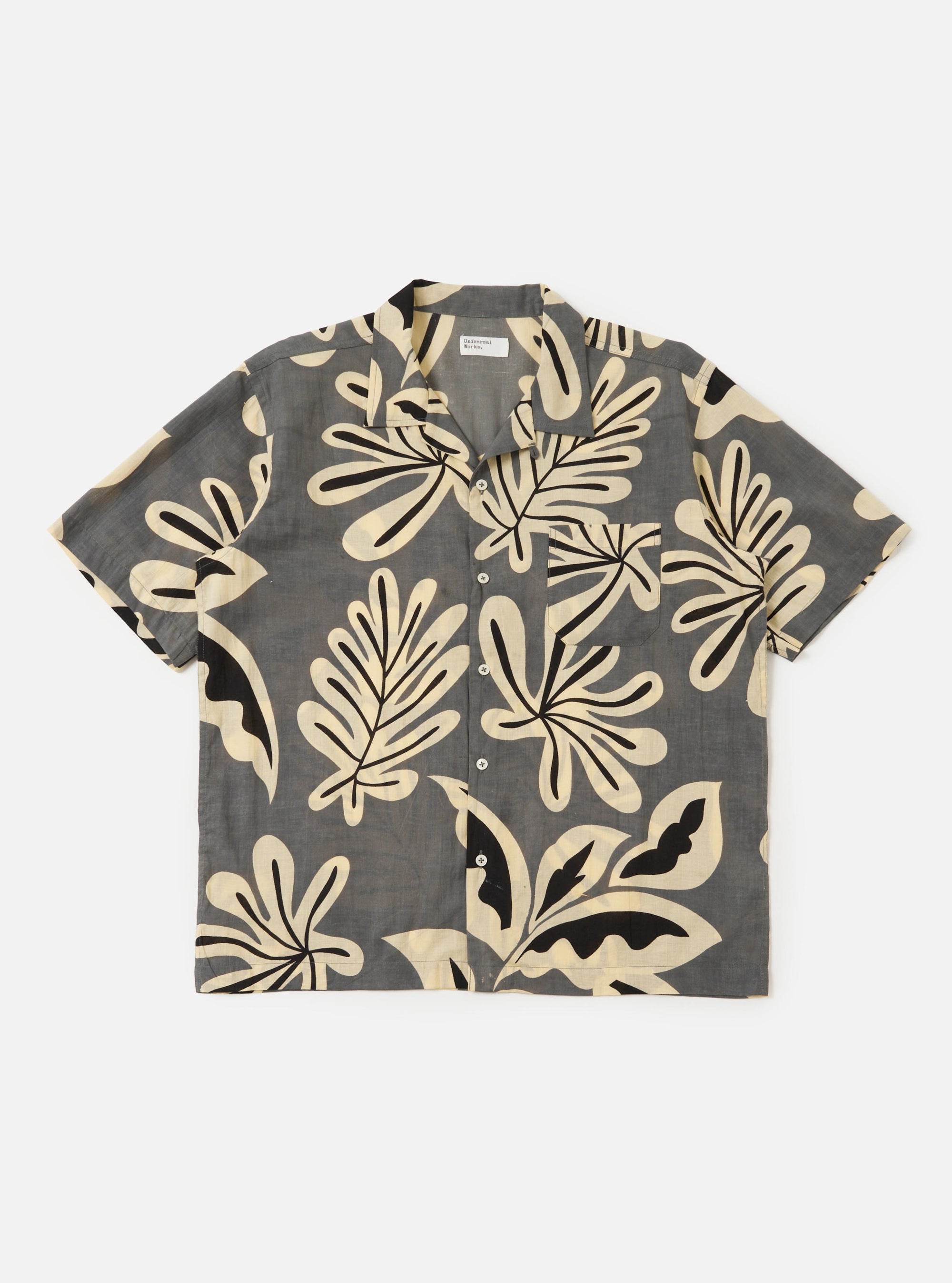 Grey Baja Print Road Shirt