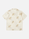 Ecru Hand Embroidered Cotton Road Shirt