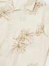Ecru Hand Embroidered Cotton Road Shirt