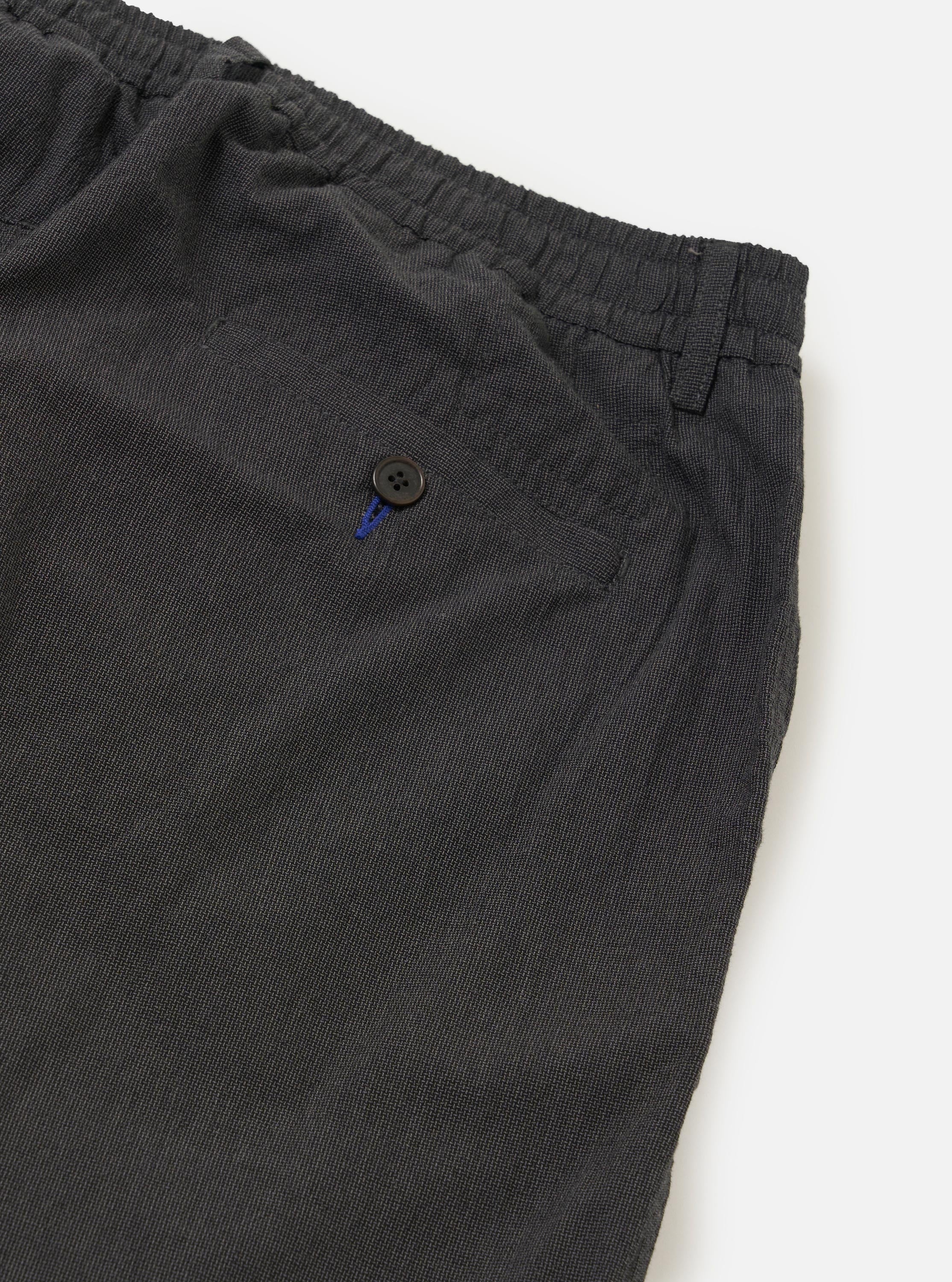 Men's Charcoal Seattle Cotton Pleated Track Pant – Universal Works