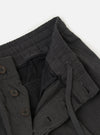 Charcoal Seattle Cotton Pleated Track Pant