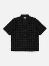 Black 3D Check Road Shirt