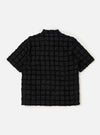 Black 3D Check Road Shirt