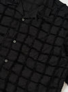 Black 3D Check Road Shirt