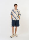 Pastel Check Patchwork Camp Shirt