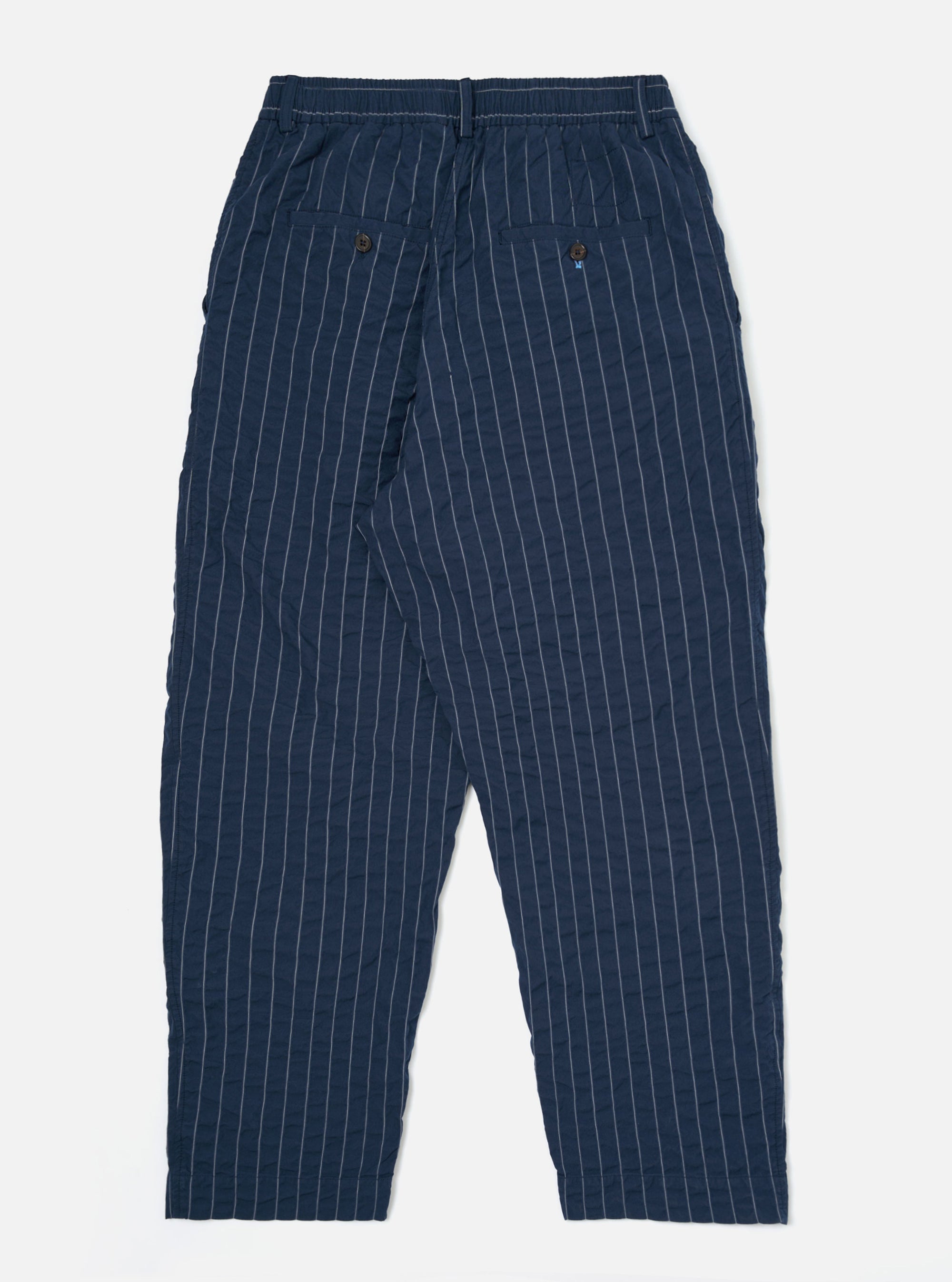 Navy Chester Stripe Oxford Pant