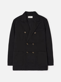 Black Twill Manor Jacket