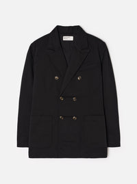 Black Twill Manor Jacket