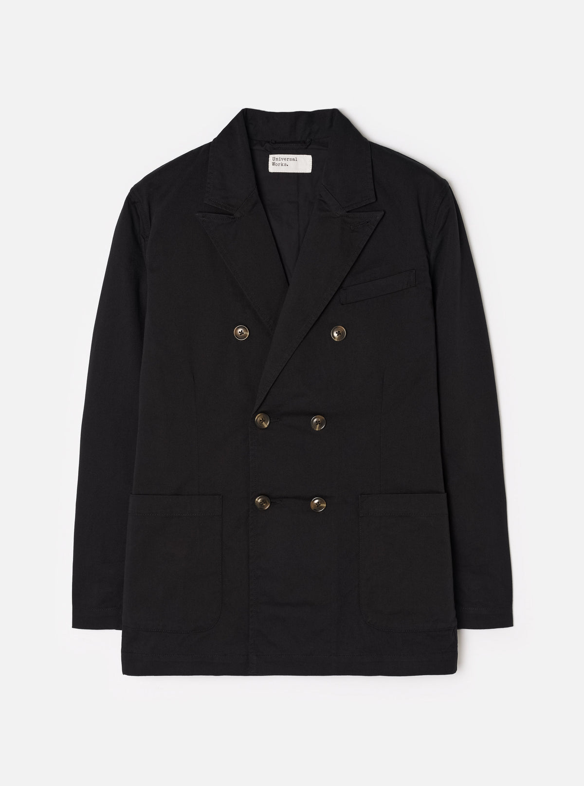 Black Twill Manor Jacket