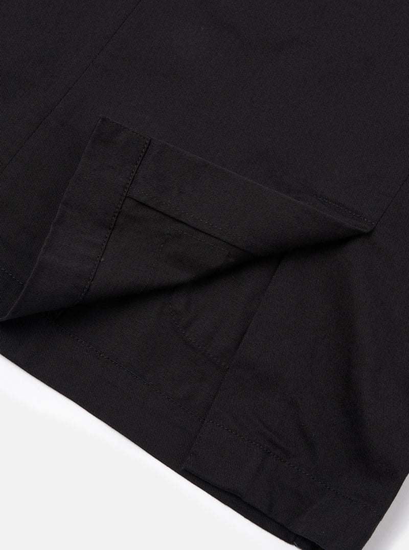 Black Twill Manor Jacket