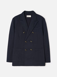 Navy Twill Manor Jacket
