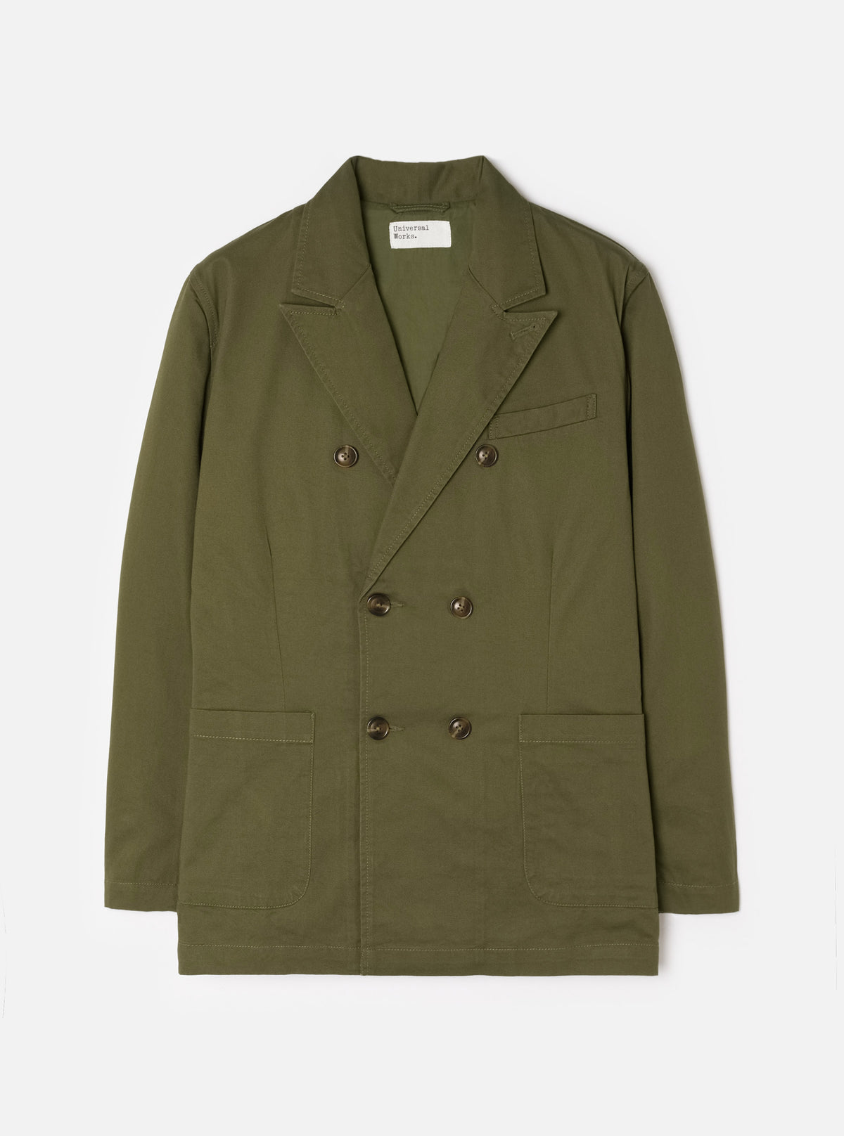 Olive Green Twill Manor Jacket