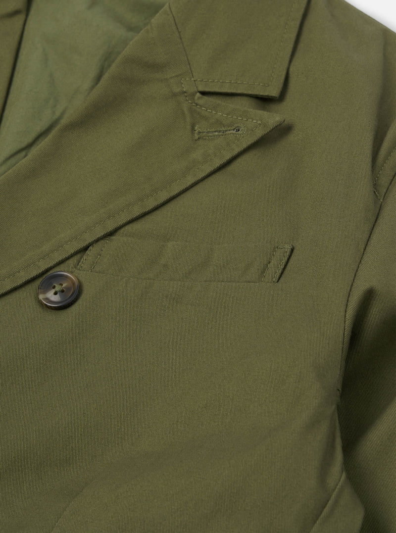 Olive Green Twill Manor Jacket