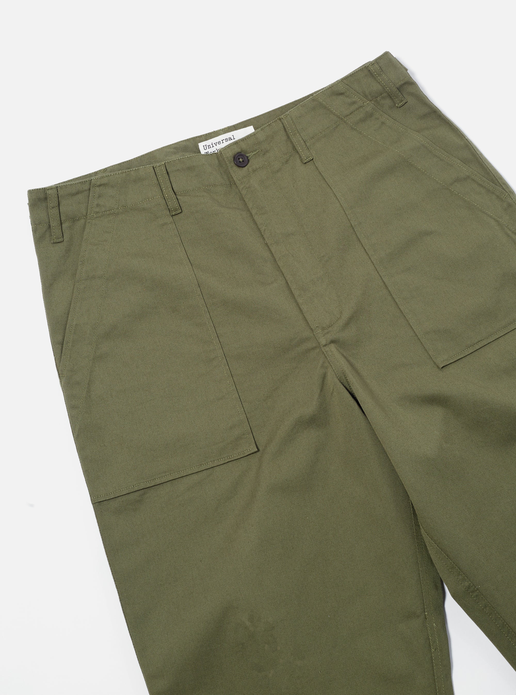 Light Olive Twill Fatigue Pant