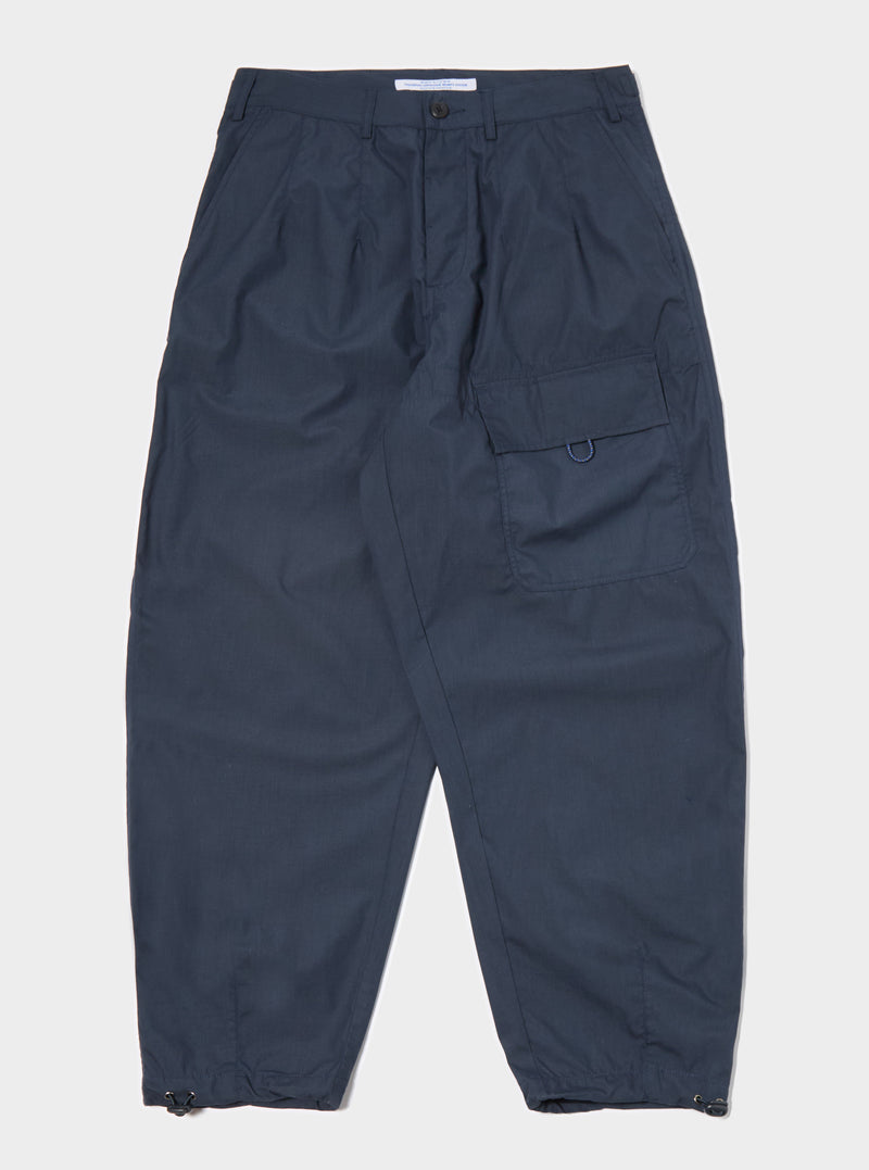 Topologie x Universal Works Navy Recycled Polytech Loose Pilot Pant