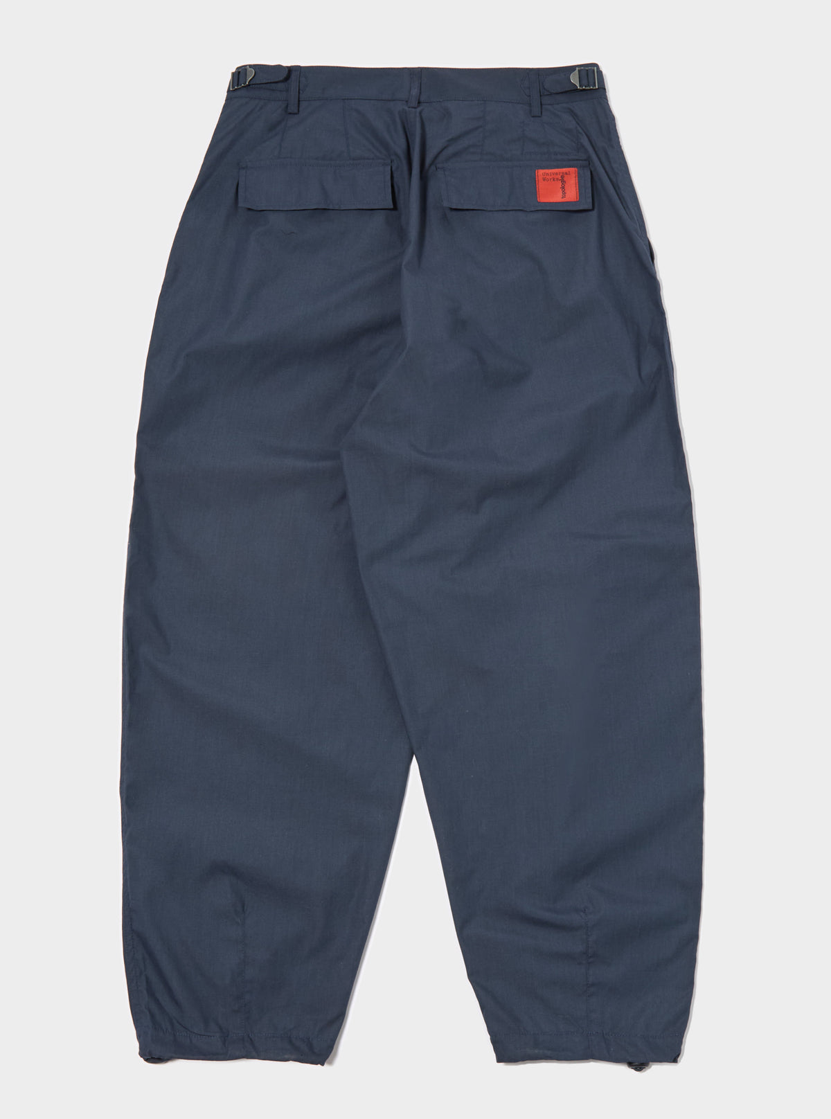 Topologie x Universal Works Navy Recycled Polytech Loose Pilot Pant