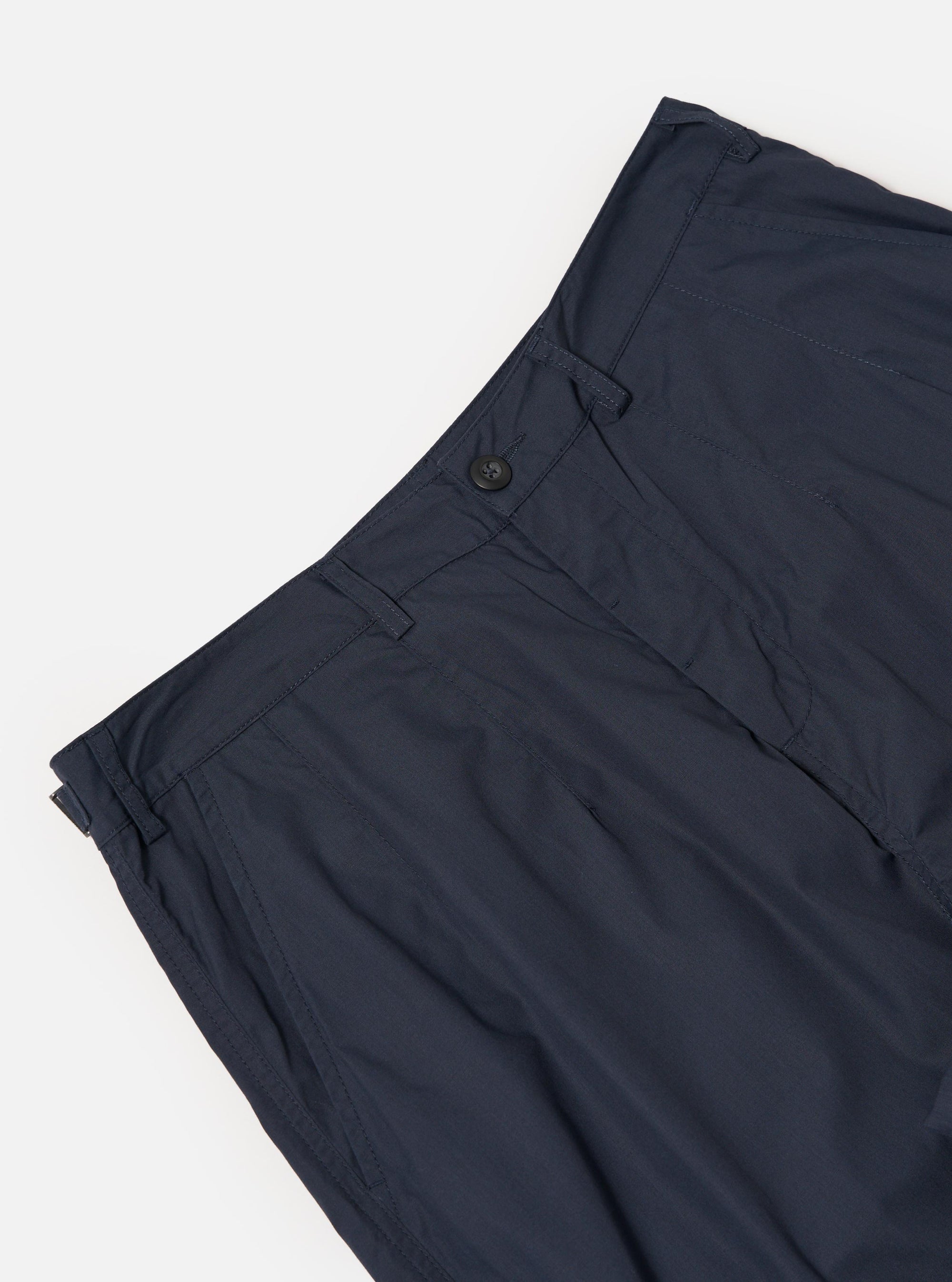 Topologie x Universal Works Navy Recycled Polytech Loose Pilot Pant