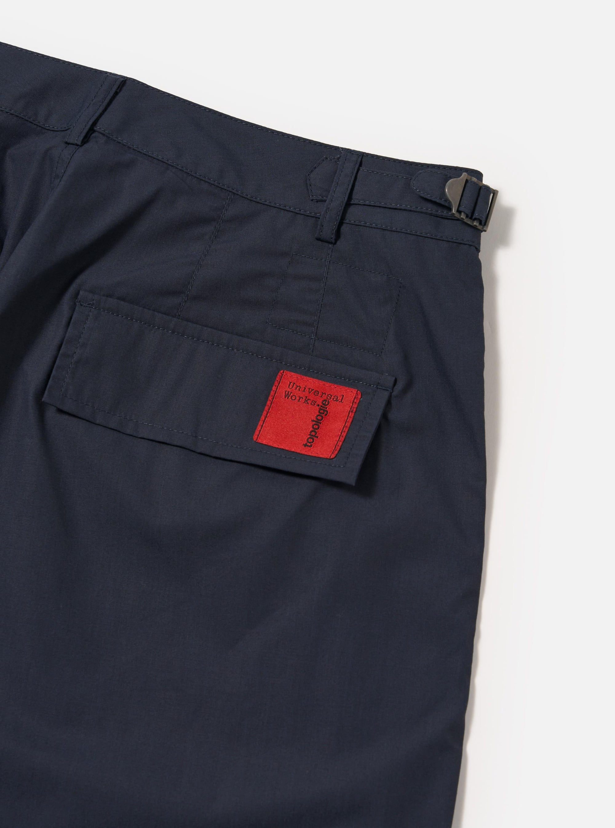 Topologie x Universal Works Navy Recycled Polytech Loose Pilot Pant