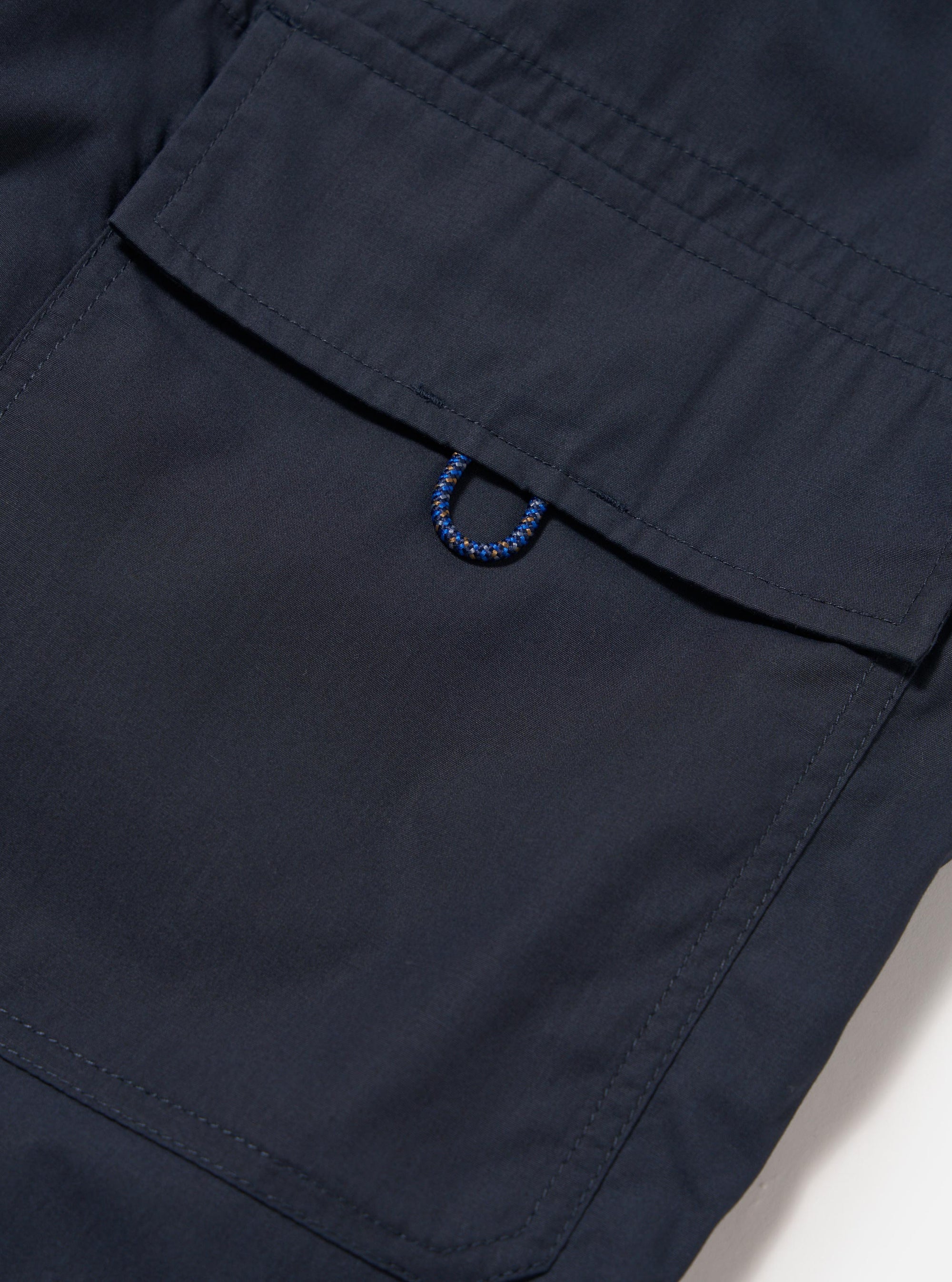 Topologie x Universal Works Navy Recycled Polytech Loose Pilot Pant