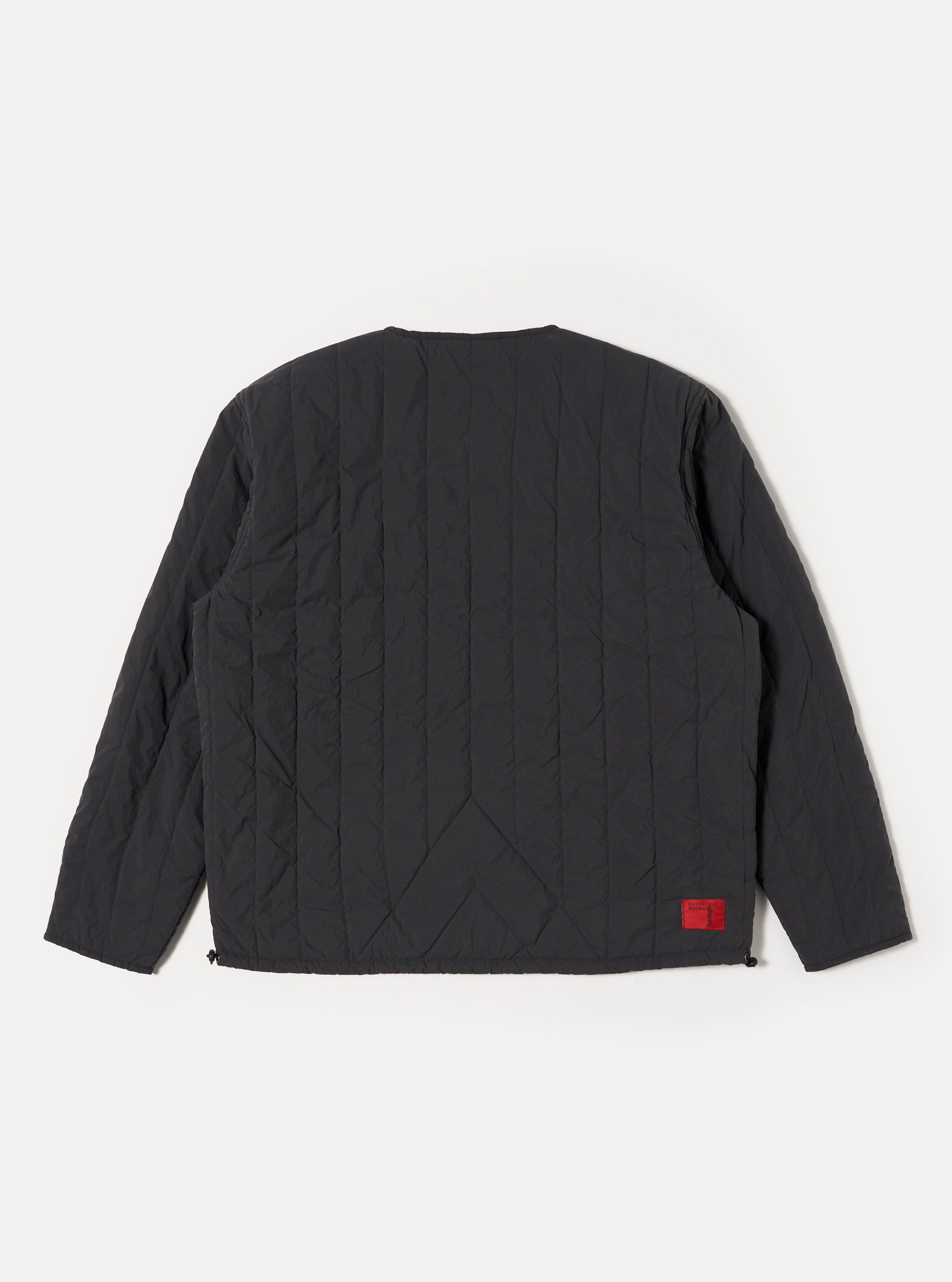 Topologie x Universal Works Charcoal TW Recycled Nylon Quilted Liner Jacket