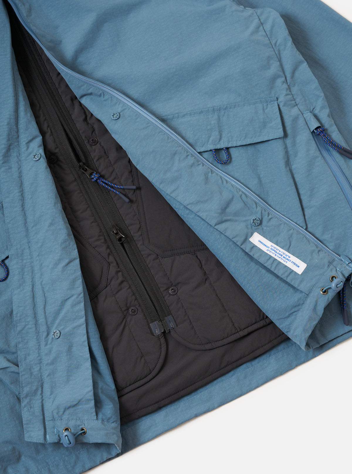 Topologie x Universal Works Bluefin Peach Recycled Nylon 2 In 1 Jacket