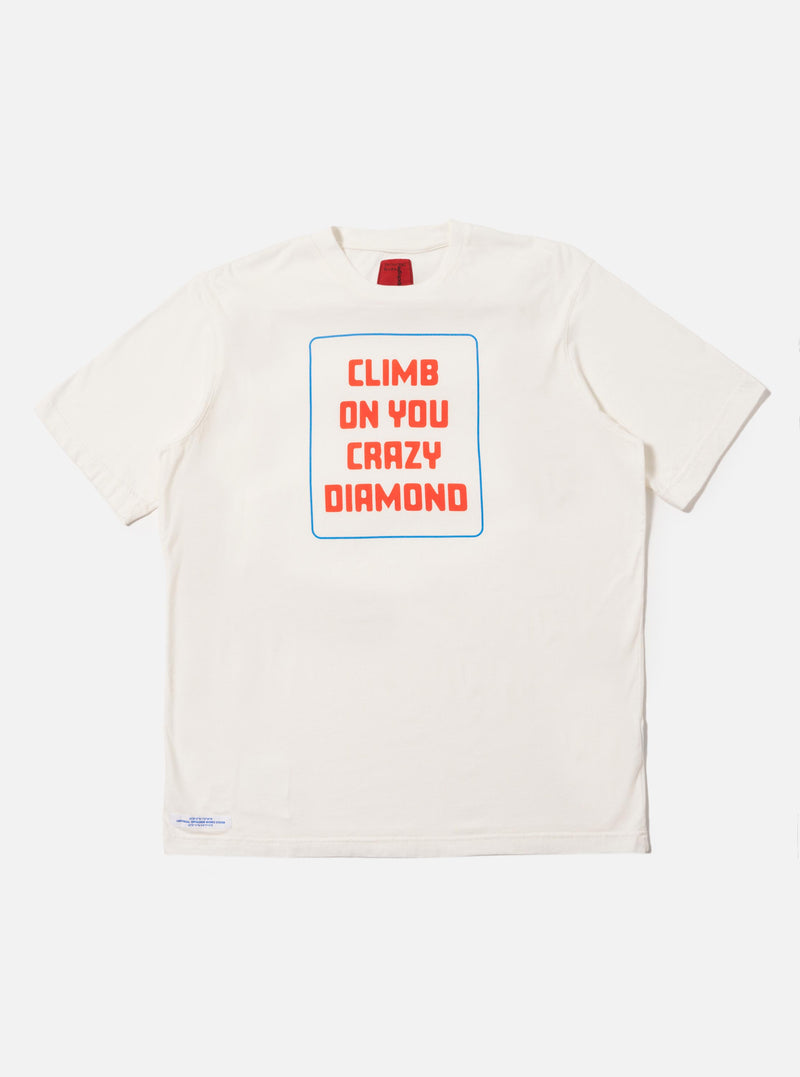 Topologie x Universal Works Ecru Organic Jersey Climb Print Tee