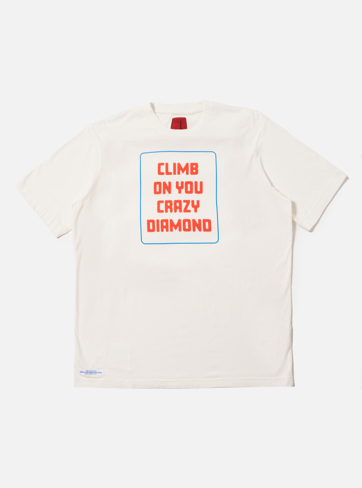 Topologie x Universal Works Ecru Organic Jersey Climb Print Tee