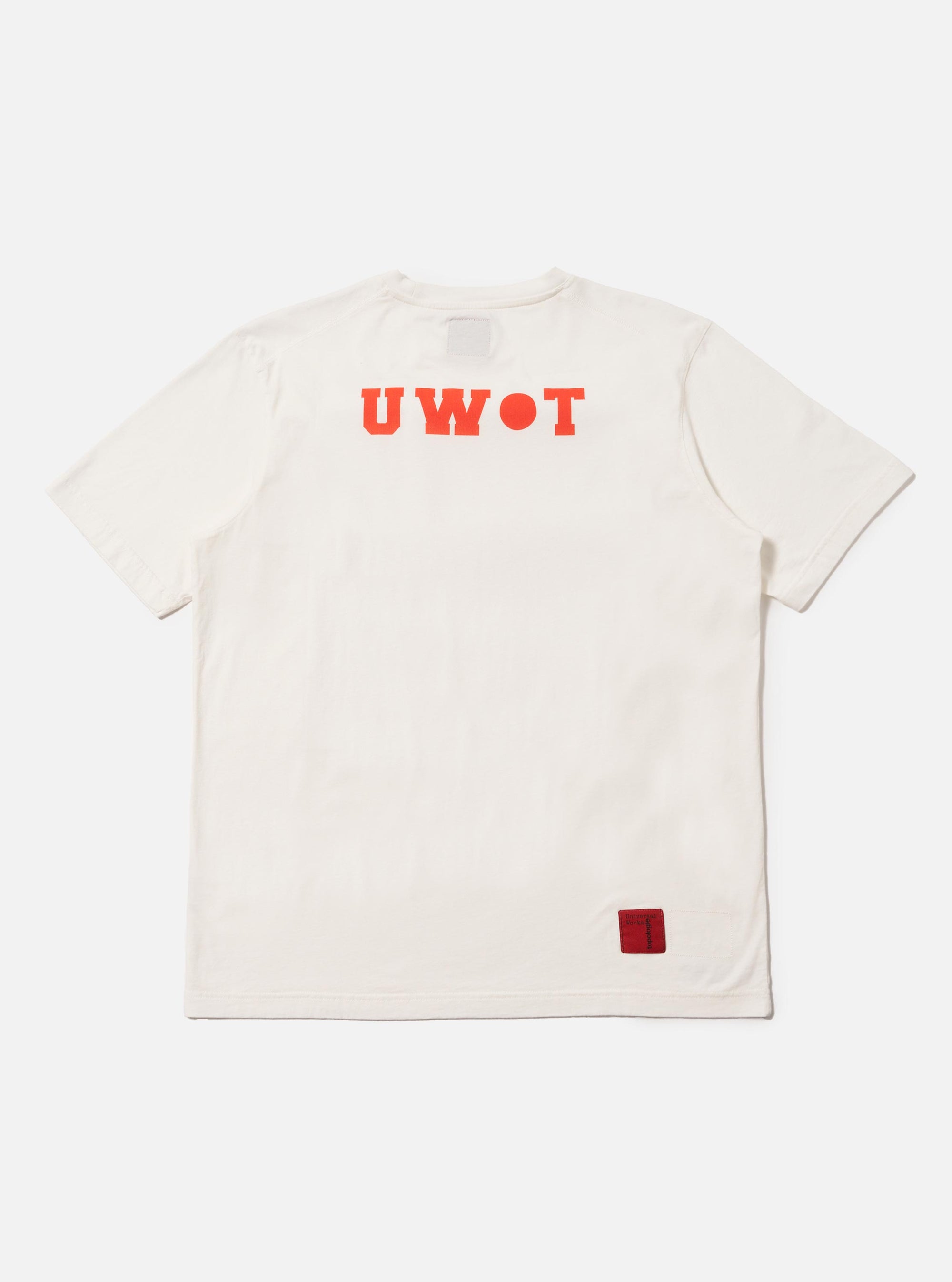 Topologie x Universal Works Ecru Organic Jersey Climb Print Tee