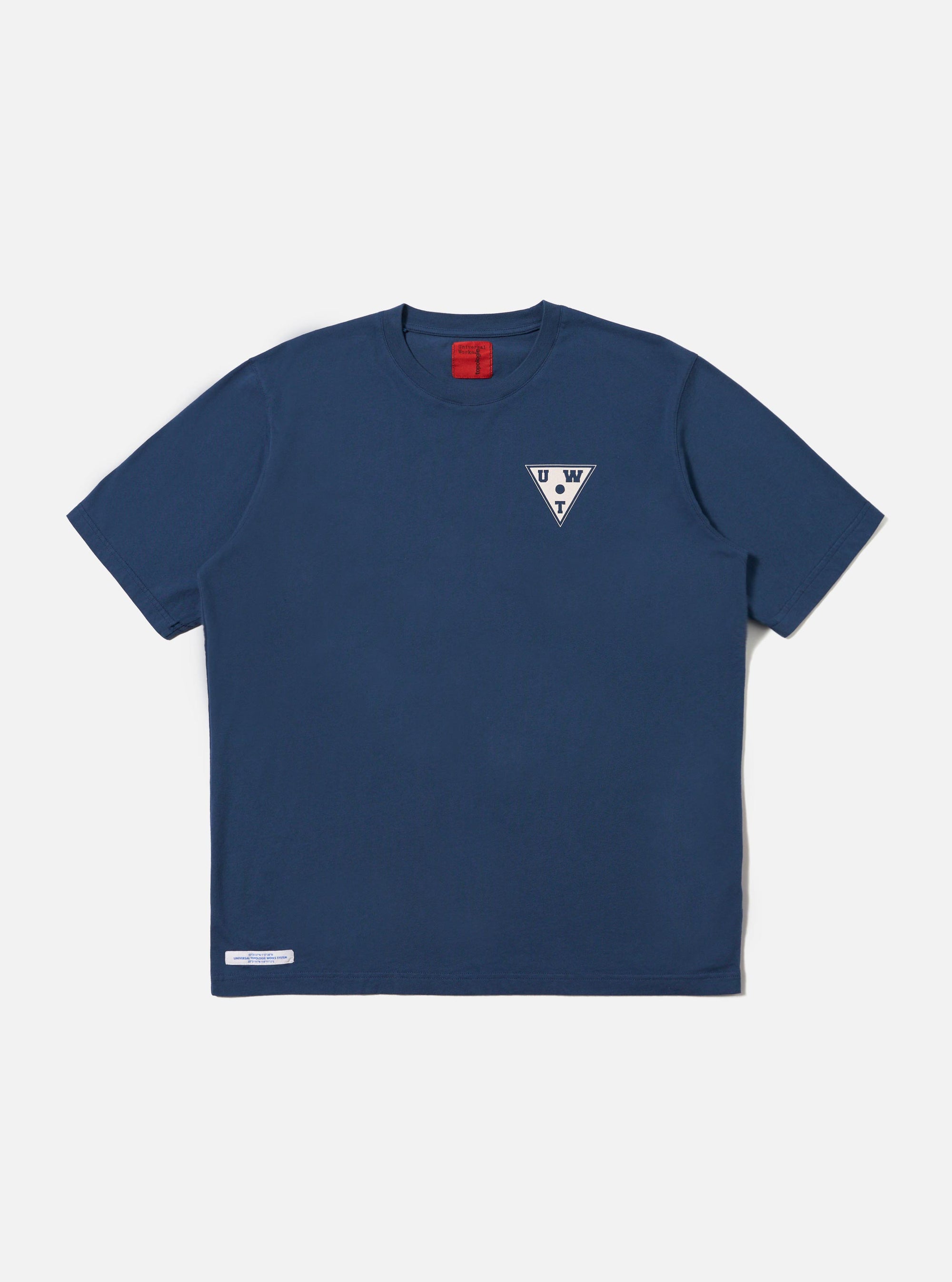 Topologie x Universal Works Navy Organic Jersey Rocks Print Tee