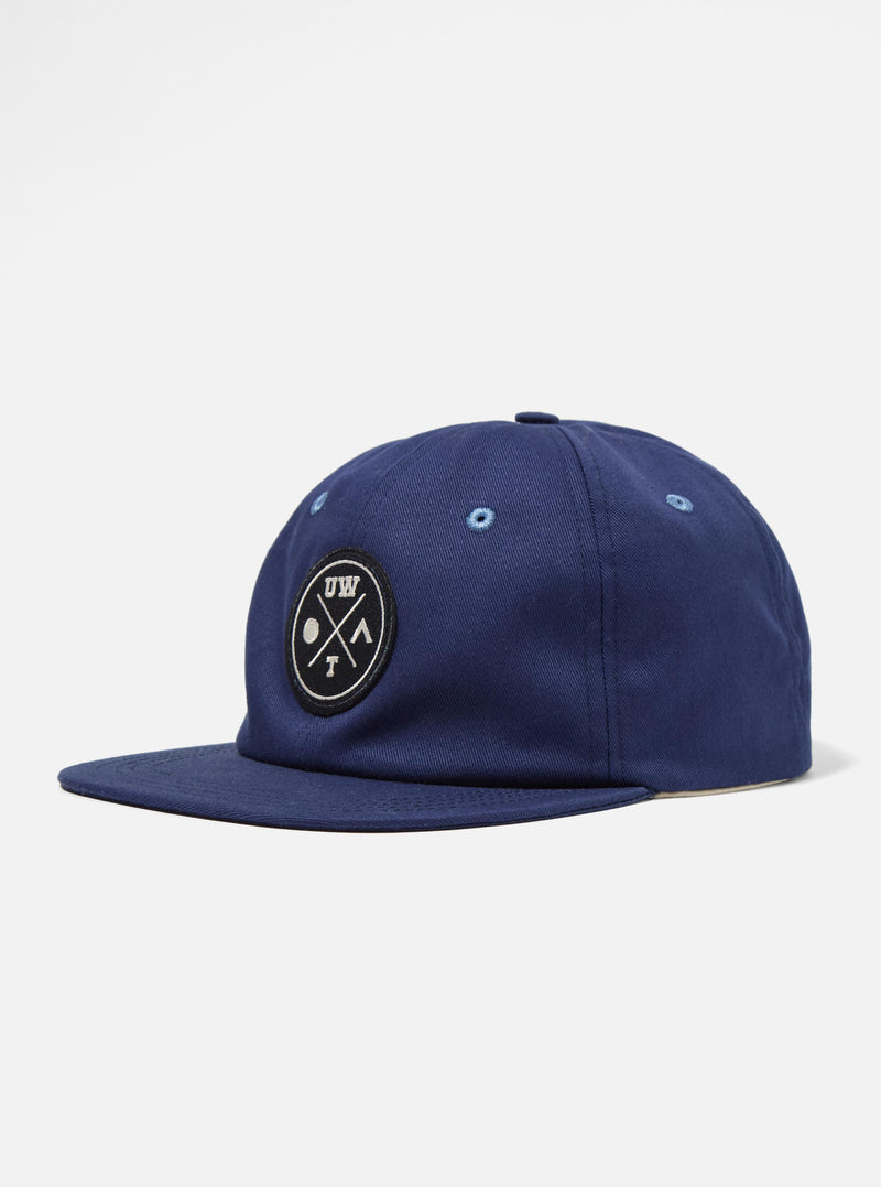 Topologie x Universal Works Navy Twill Cotton Baseball Hat