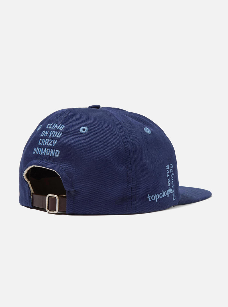 Topologie x Universal Works Navy Twill Cotton Baseball Hat