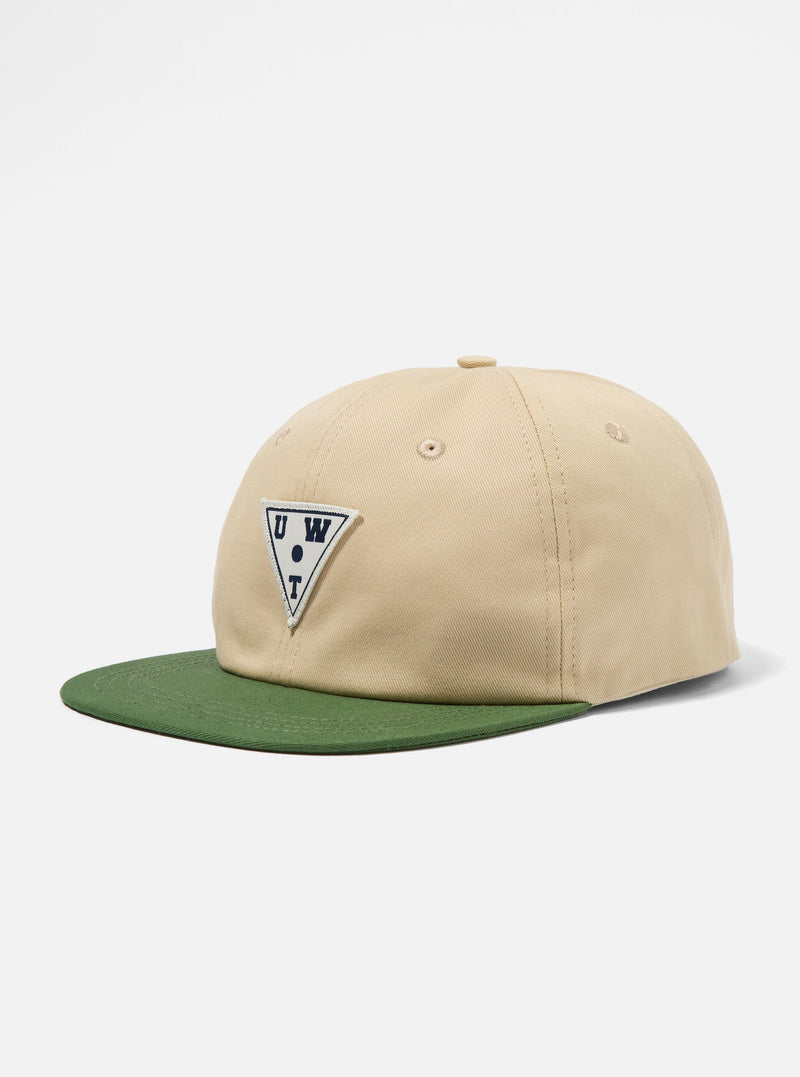 Topologie x Universal Works Sand/Olive Twill Cotton Baseball Hat