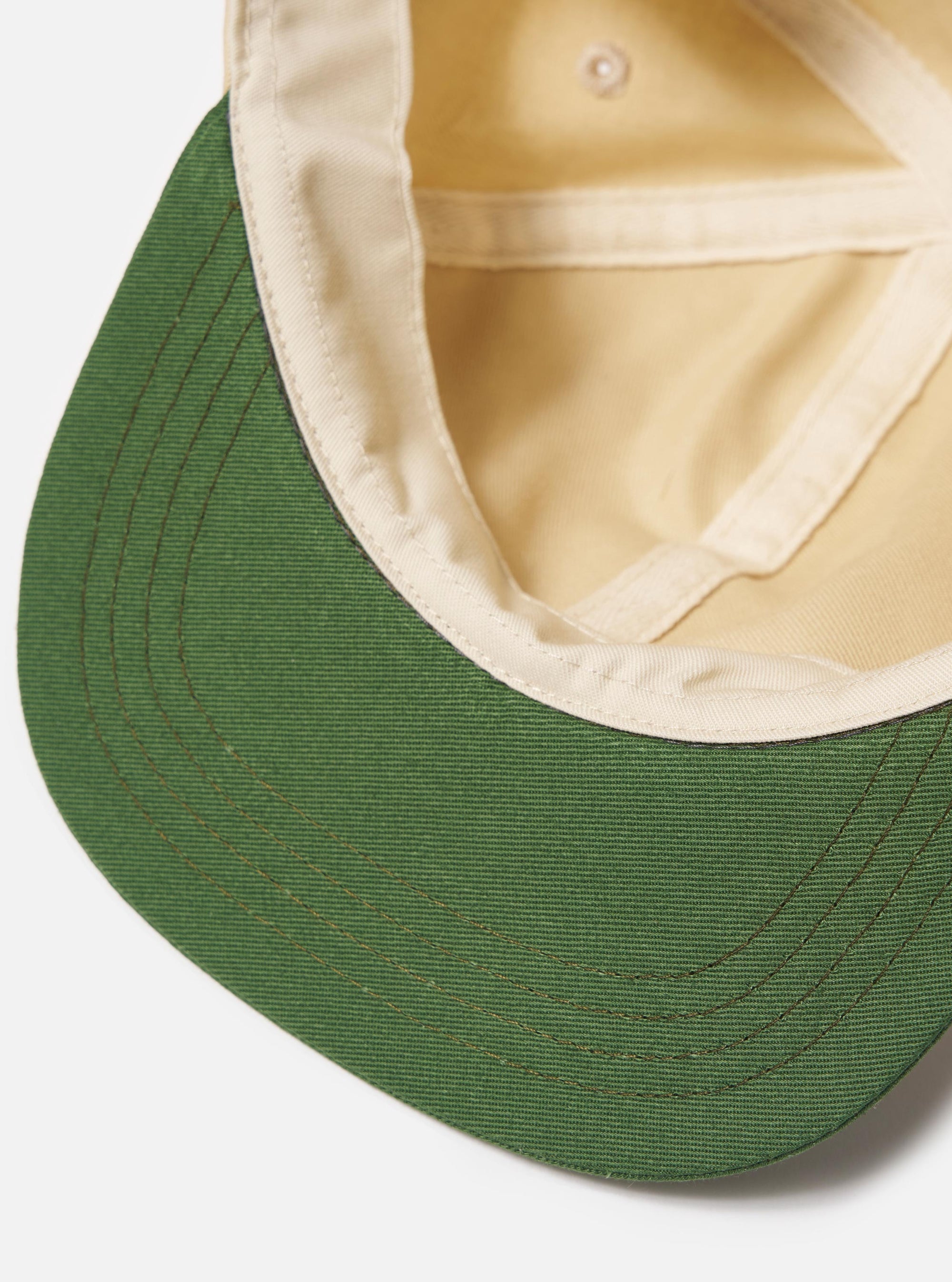 Topologie x Universal Works Sand/Olive Twill Cotton Baseball Hat
