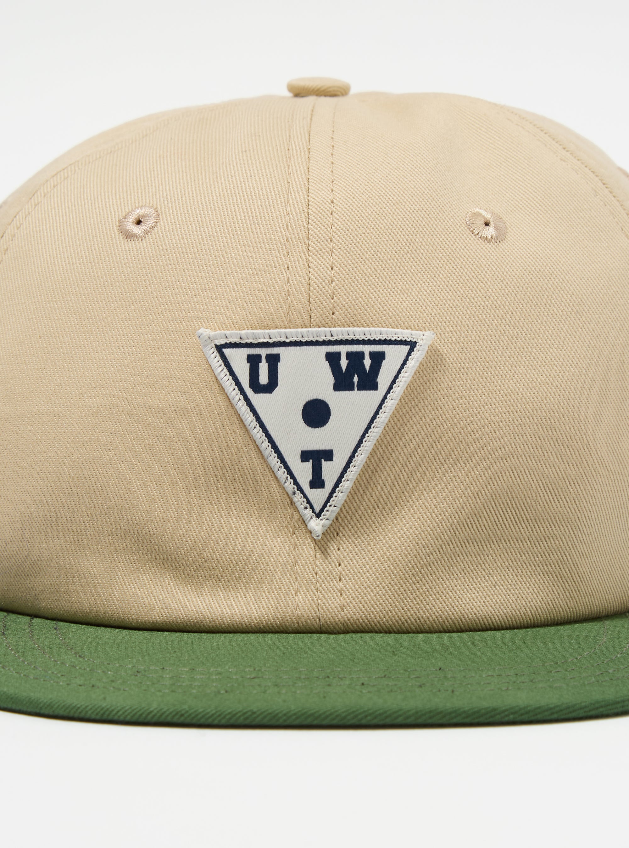 Topologie x Universal Works Sand/Olive Twill Cotton Baseball Hat